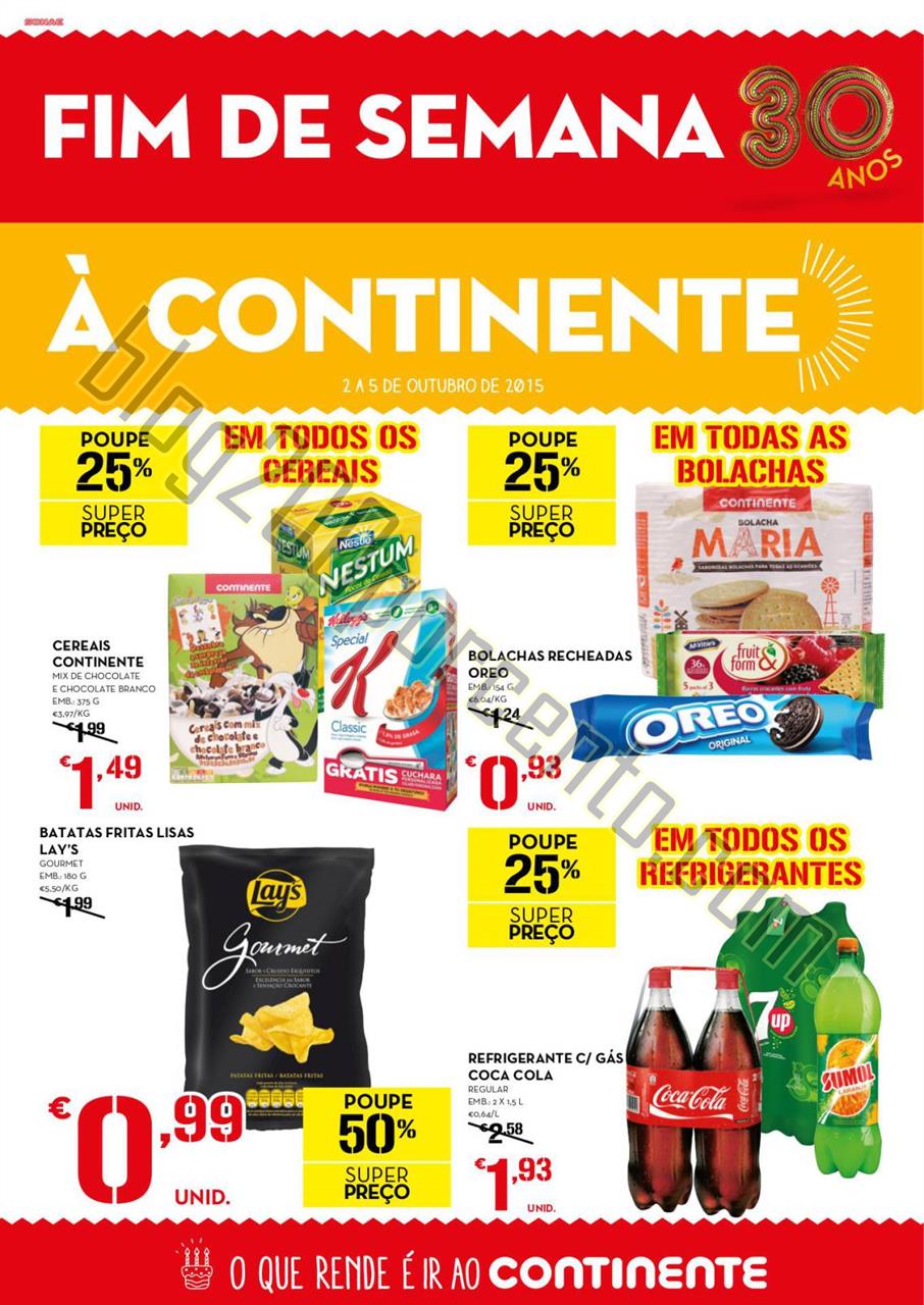 Antevisão Folheto CONTINENTE Extra fim de semana 