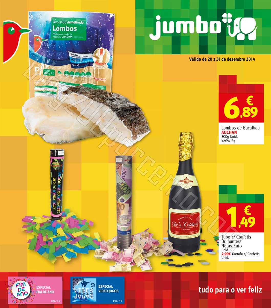 Antevisão Folheto JUMBO promoções de 20 a 31 de