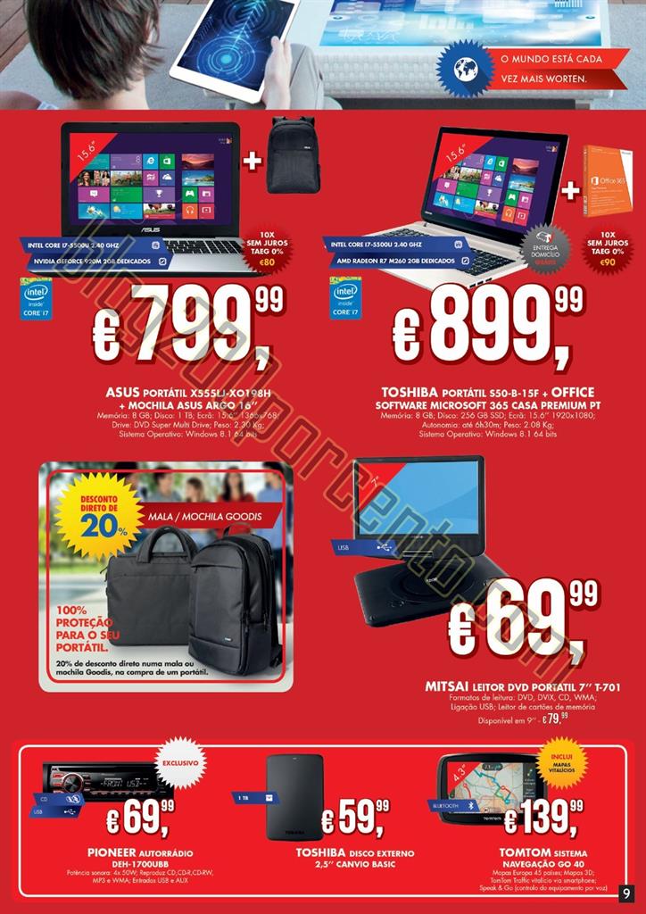 Novo Folheto WORTEN Promoções de 1 a 14 julho p9