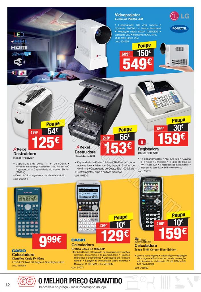 Antevisão Folheto STAPLES promoções de 5 a 17 m