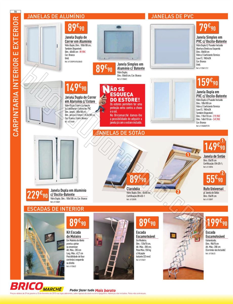 Antevisão Folheto BRICOMARCHÉ de 29 janeiro a 15