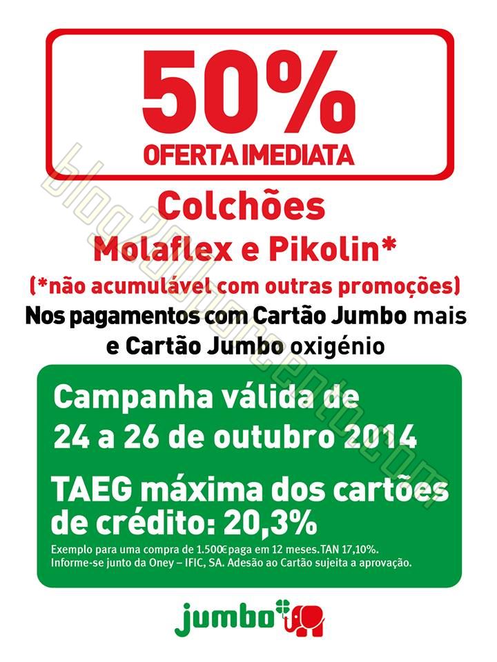 Promoções extra JUMBO Fim de semana de 24 a 26 o