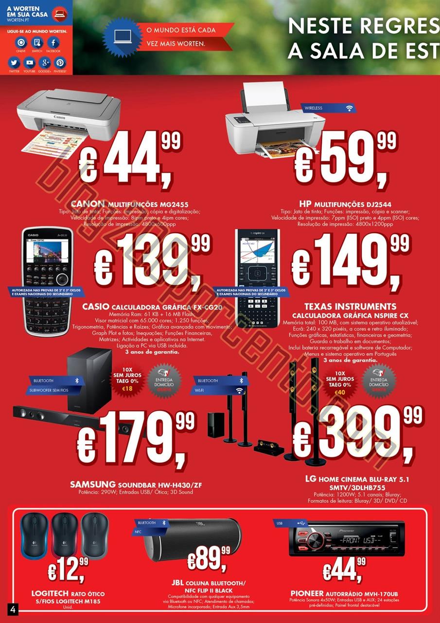 Antevisão Folheto WORTEN Promoções de 2 a 22 se