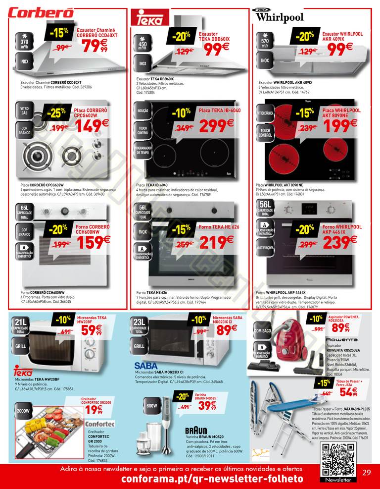 Novo Folheto CONFORAMA Promoções de 30 julho a 2