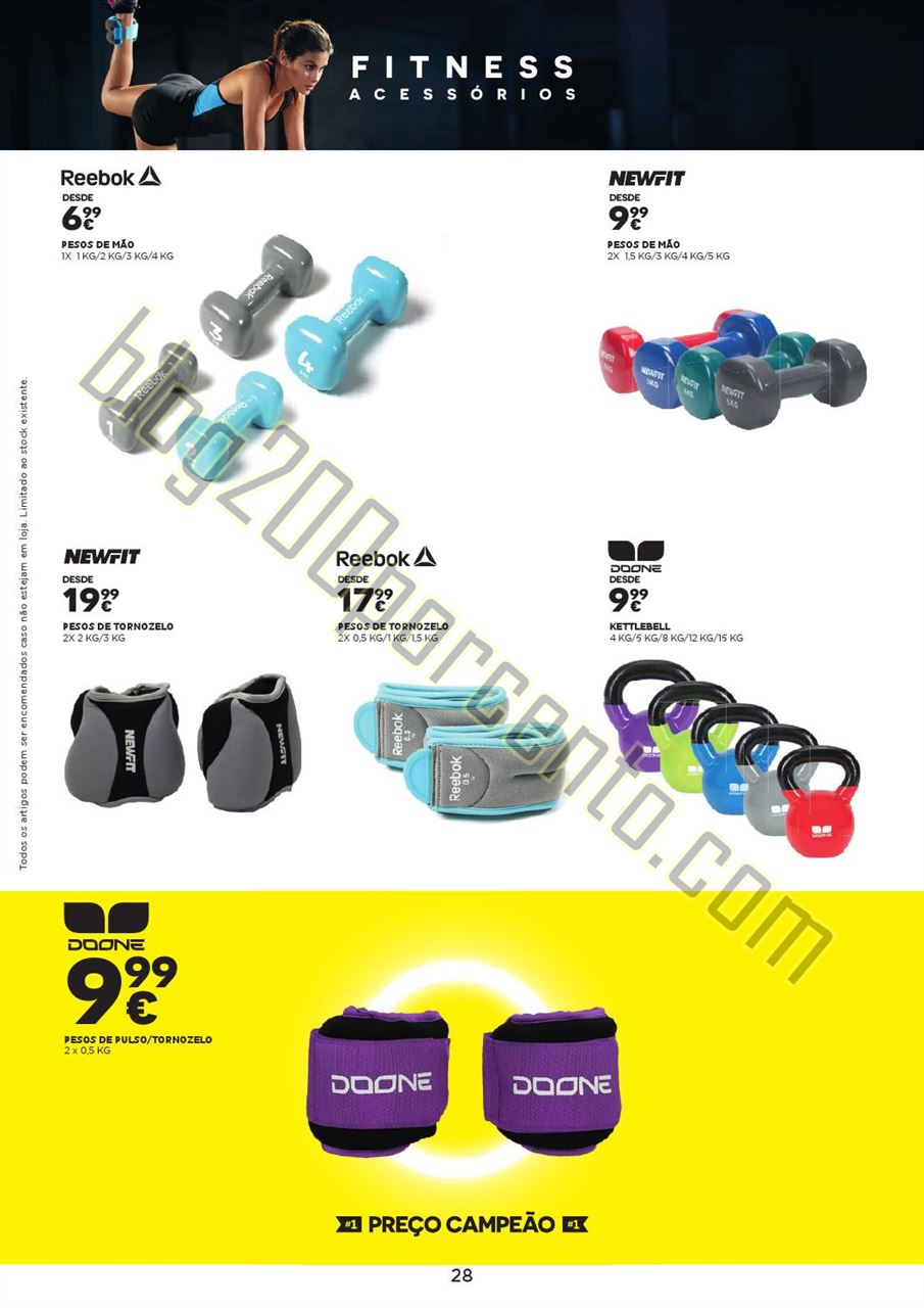 Antevisão Folheto SPORT ZONE Fitness de 8 outubro