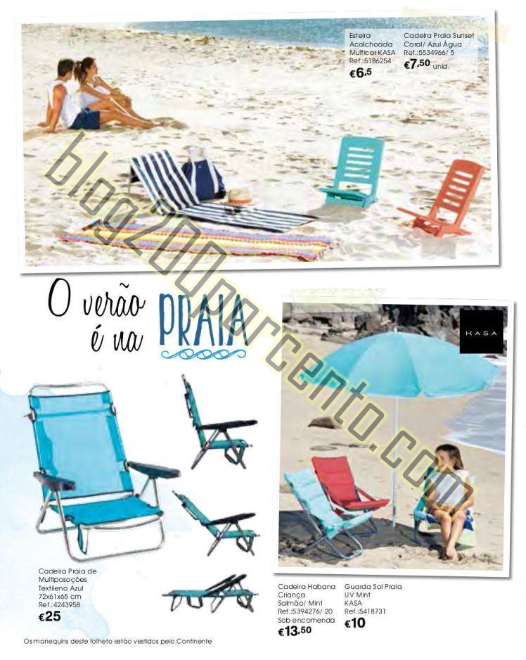 Antevisão Folheto CONTINENTE Férias de verão de