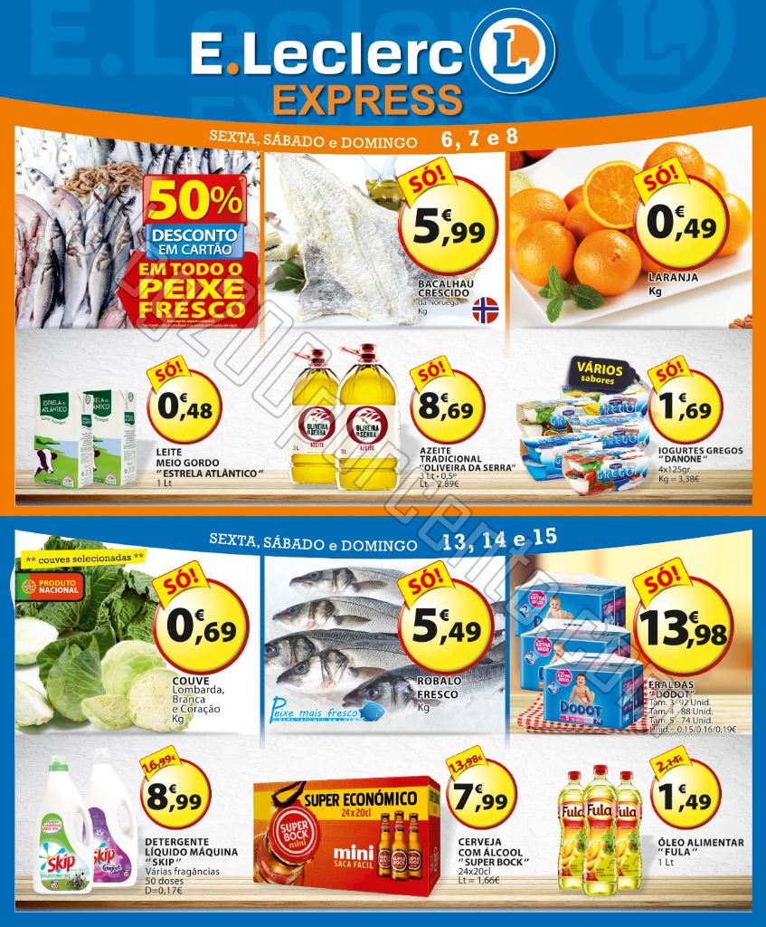 Antevisão Folheto E-LECLERC Chaves de 6 a 15 feve