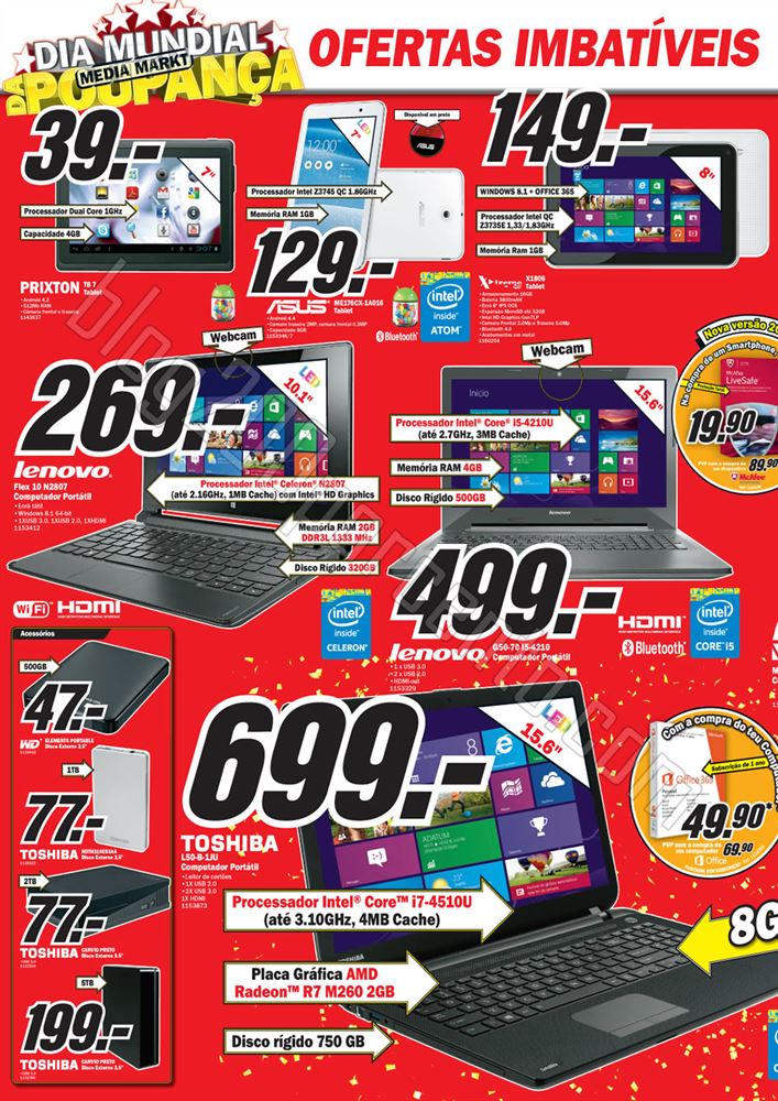 Antevisão Folheto MEDIA MARKT Norte de 30 outubro
