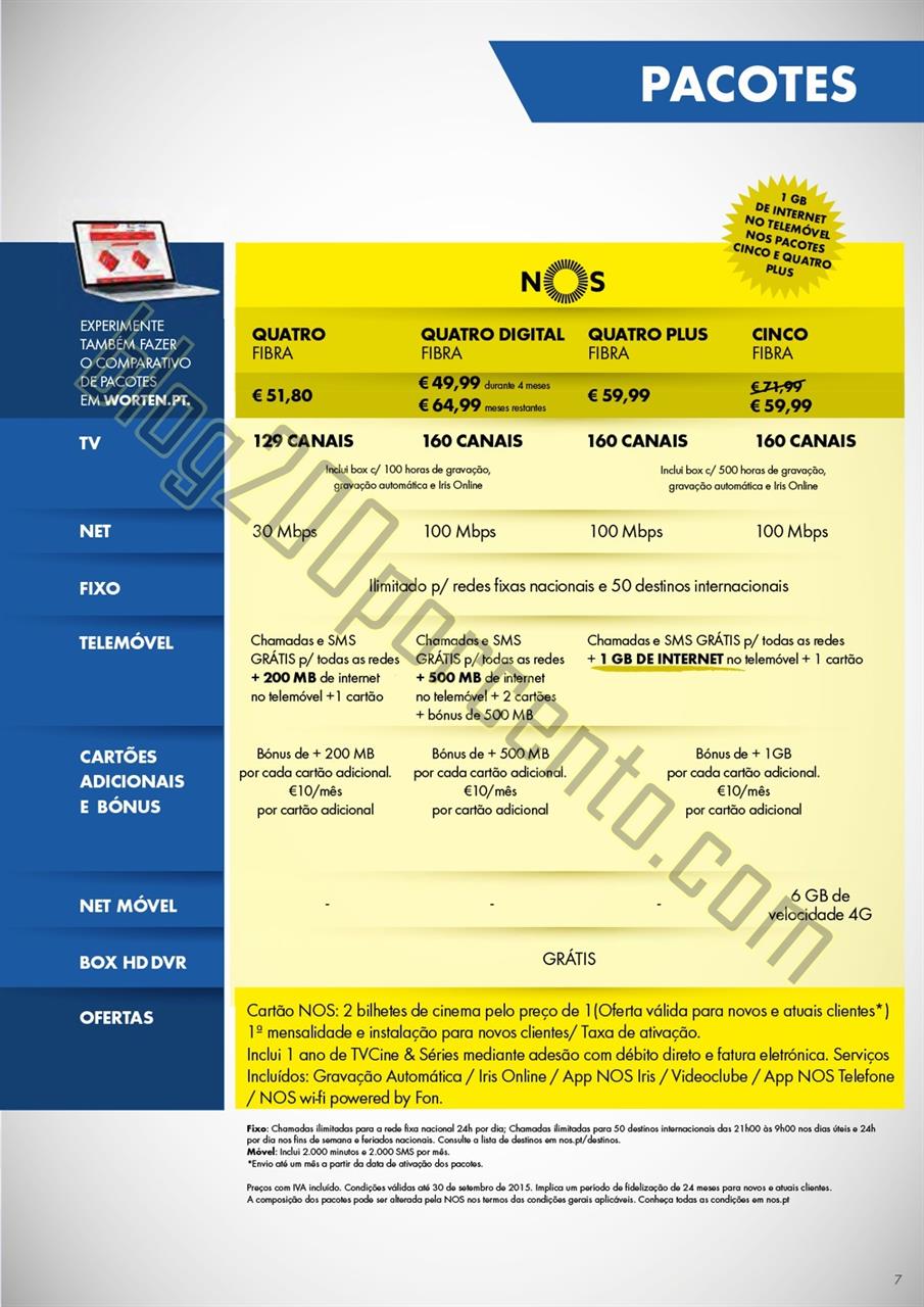 Antevisão Folheto WORTEN MOBILE de 3 setembro a 1