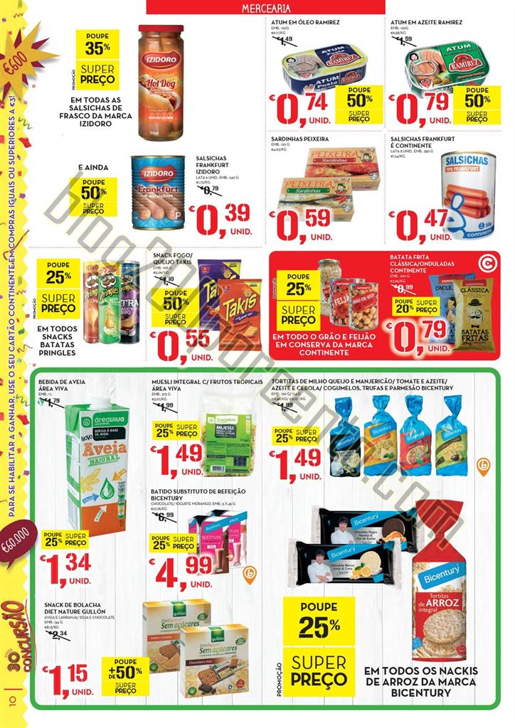 Antevisão Folheto CONTINENTE Promoções de 9 a 1