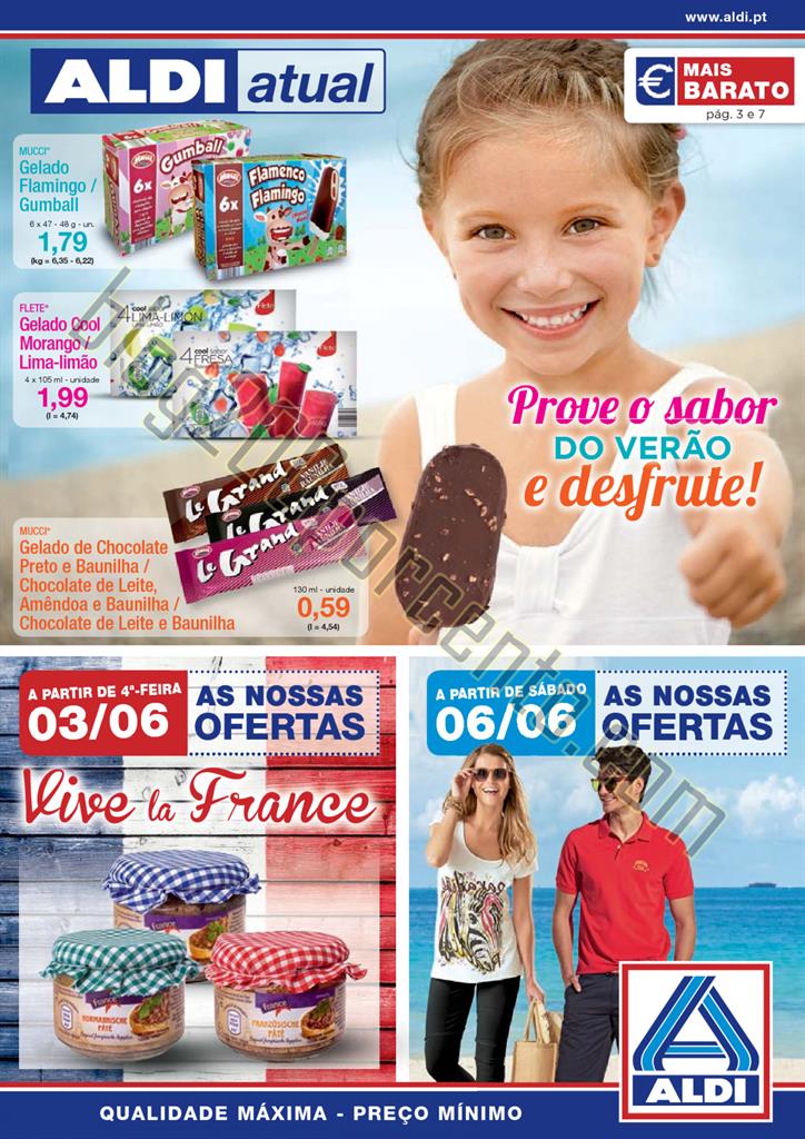 Antevisão Folheto ALDI Promoções a partir de 3 