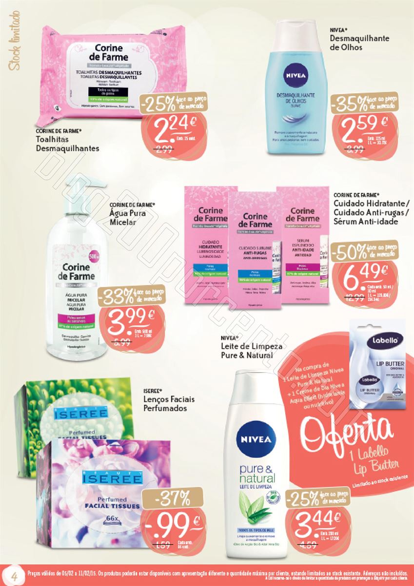 Antevisão Folheto LIDL Cosmética e Beleza de 5 a