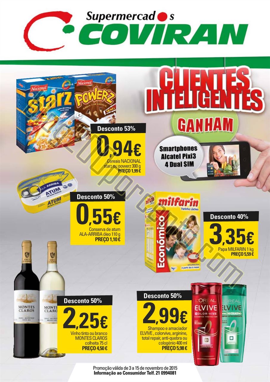 Antevisão Folheto COVIRAN Promoções de 3 a 15 n