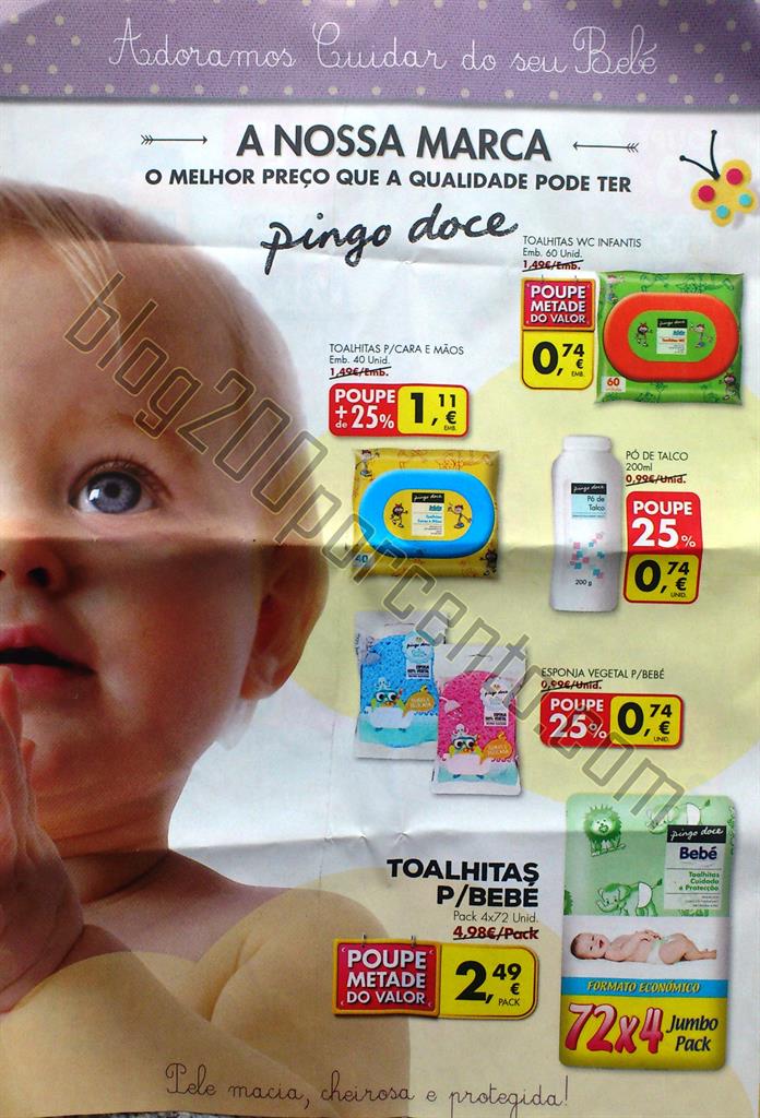 Antevisão Folheto PINGO DOCE Especial Bebé de 9 