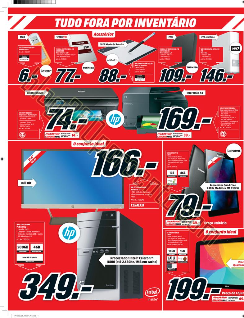 Antevisão Folheto MEDIA MARKT Centro de 17 a 23 s