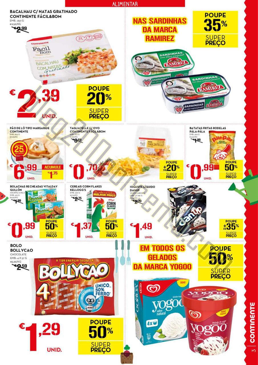 Antevisão Folheto CONTINENTE Festa dos preços ba