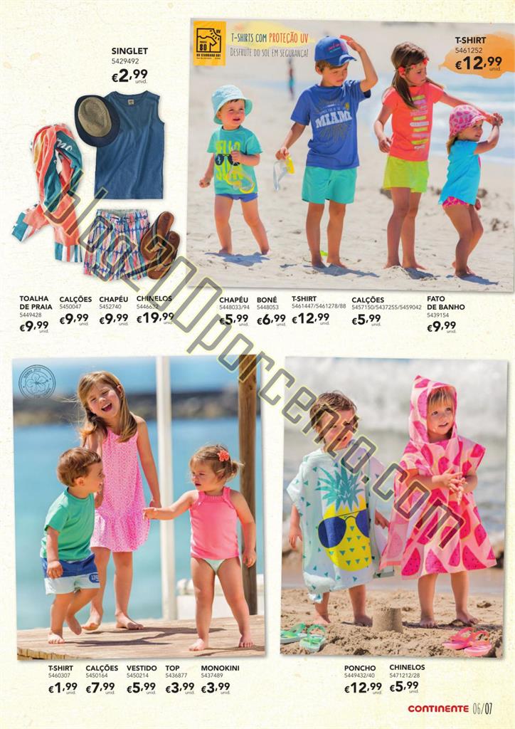 Antevisão Folheto CONTINENTE Verão com estilo de