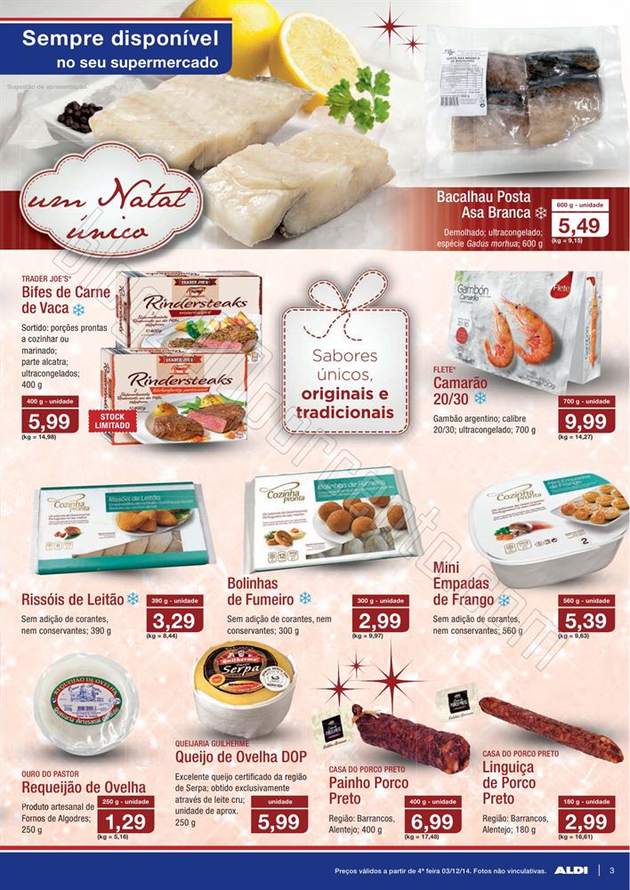 Antevisão Folheto ALDI a partir de 3 dezembro p3.