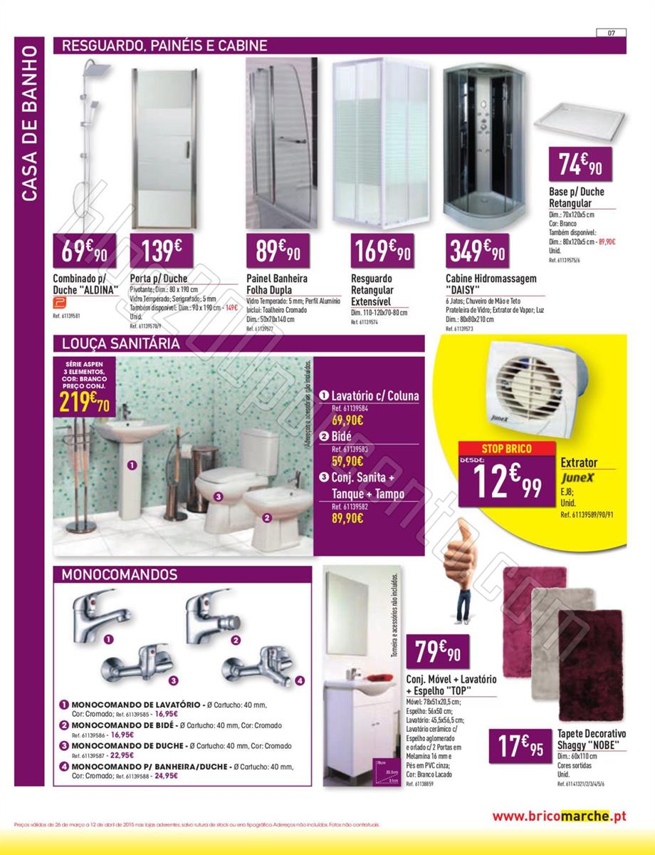 Antevisão Folheto BRICOMARCHÉ de 26 março a 12 