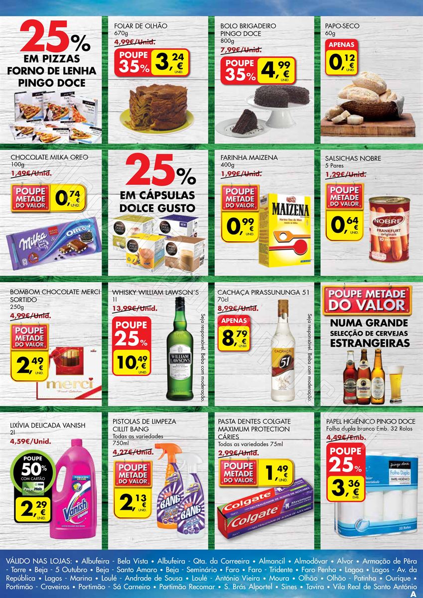 Antevisão folheto PINGO DOCE Fim de semana de 13 