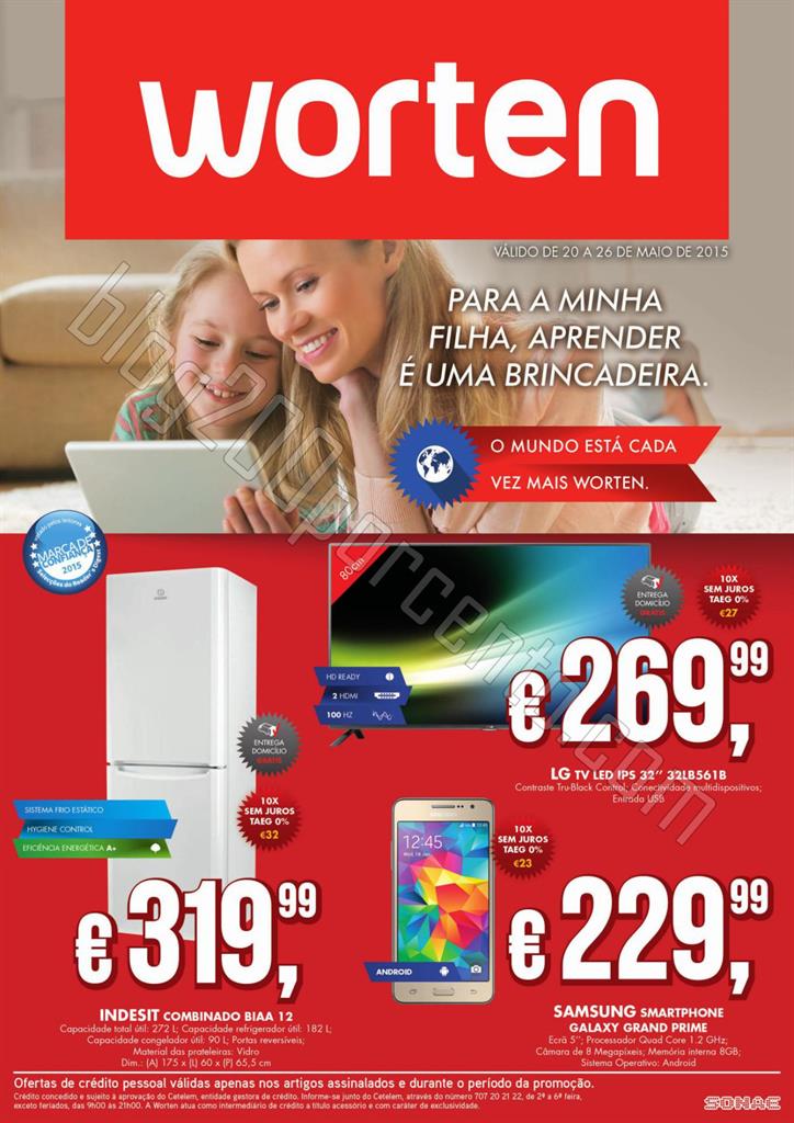 Novo Folheto WORTEN Promoções de 20 a 26 maio p1