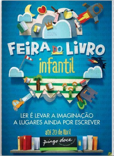 Novo Folheto | PINGO DOCE | Feira do Livro Infantil até 20 abril