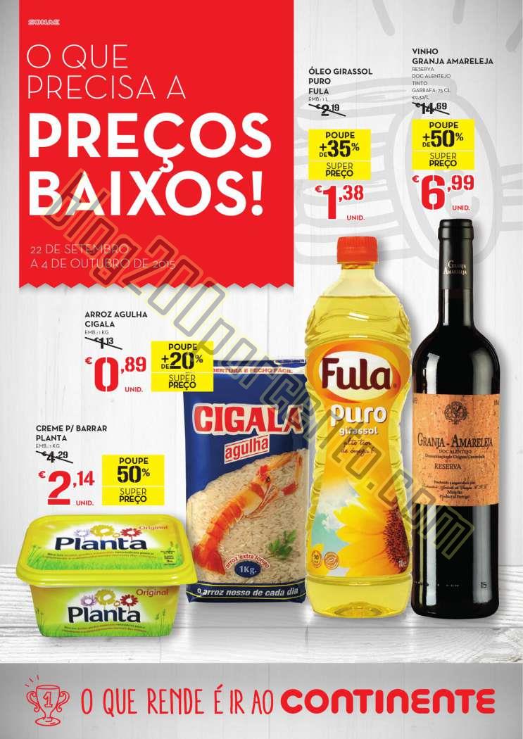 Antevisão Folheto Extra CONTINENTE Preços Baixos