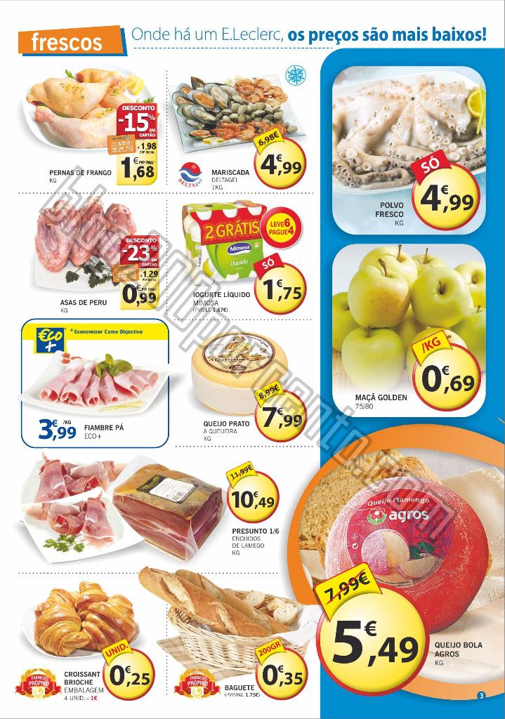 Antevisão Folheto E-LECLERC Feira de 6 a 16 abril