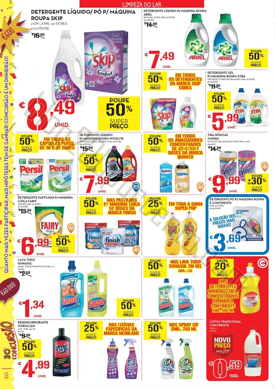 Antevisão Folheto CONTINENTE Promoções de 10 a 