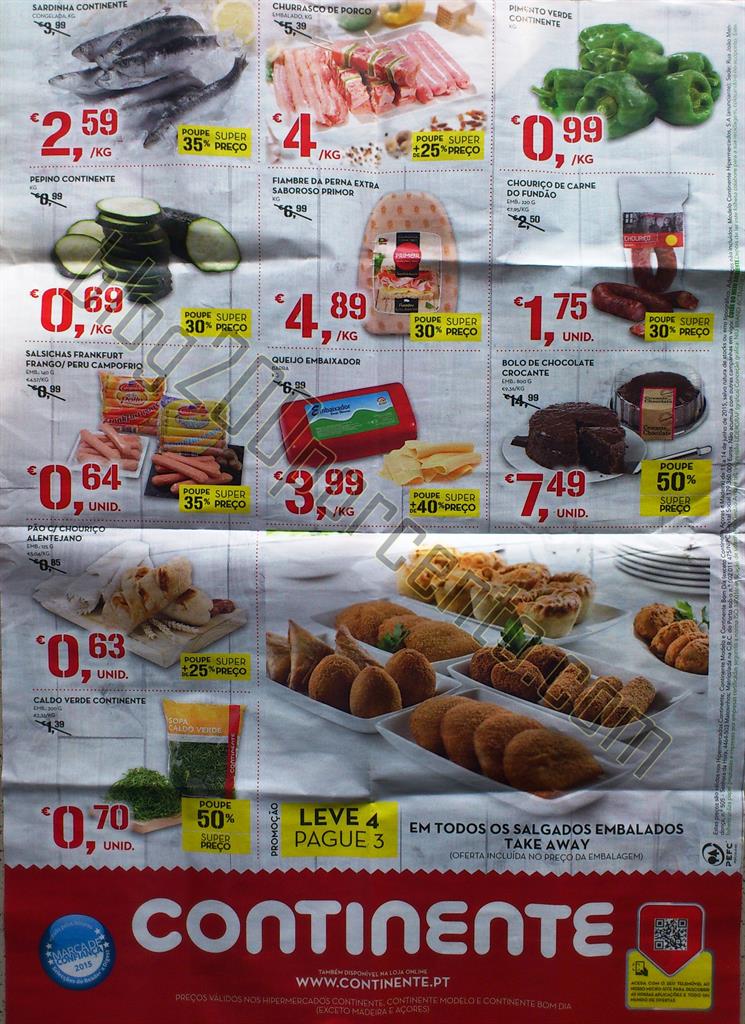 Novo Folheto CONTINENTE Fim de semana de 11 a 14 j