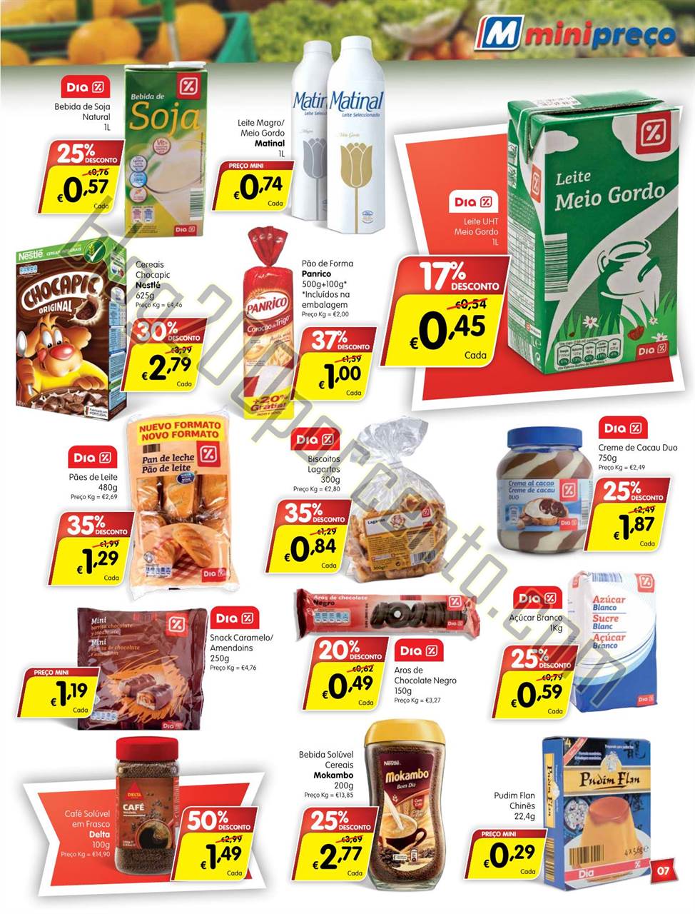 Antevisão Folheto MINIPREÇO Promoções de 20 a 