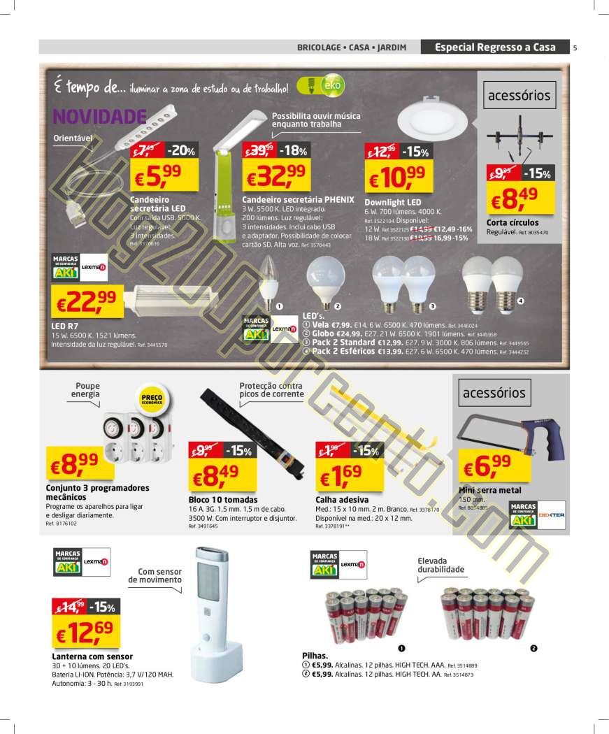 Novo folheto AKI Regresso a Casa de 27 agosto a 21