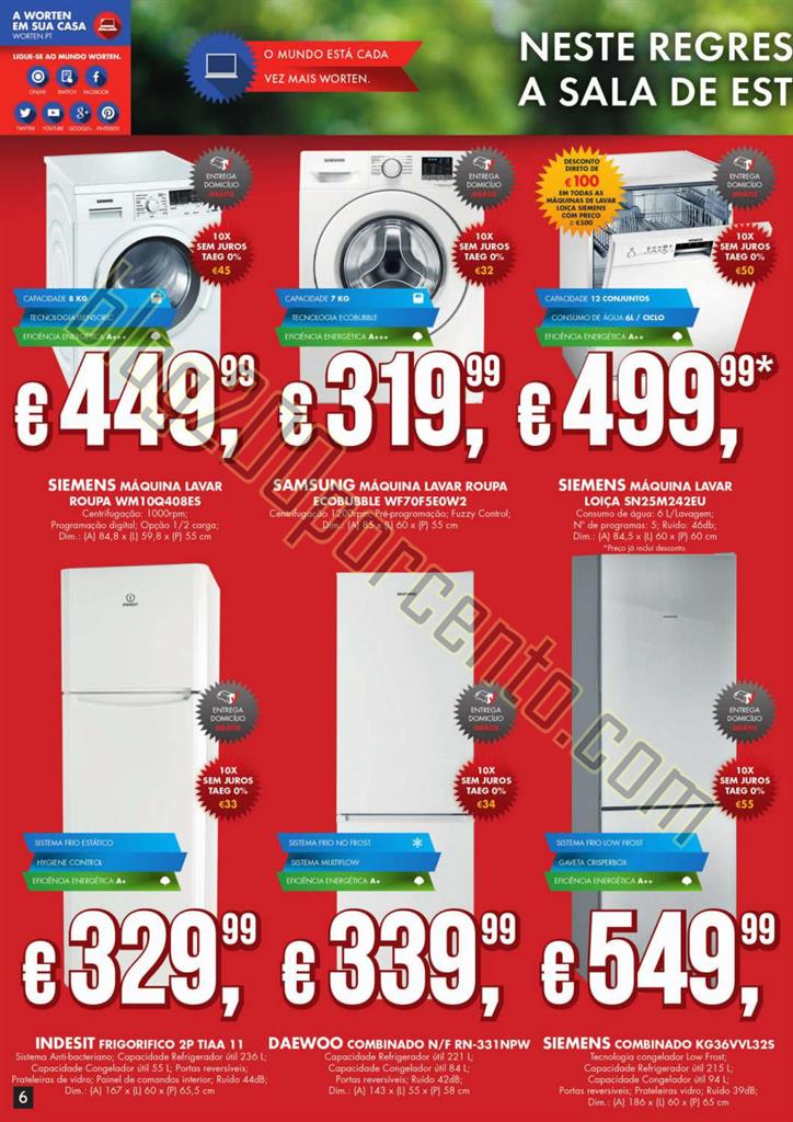 Novo Folheto WORTEN Regresso às aulas II de 19 ag