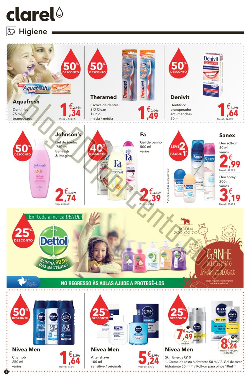 Antevisão Folheto CLAREL Promoções de 24 setemb