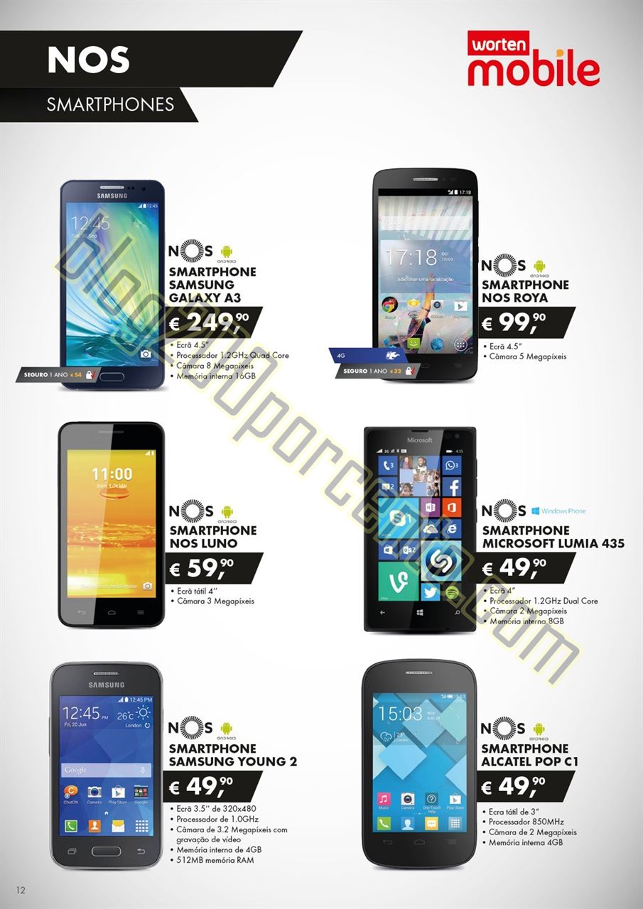 Novo Folheto WORTEN MOBILE de 9 julho a 5 agosto p