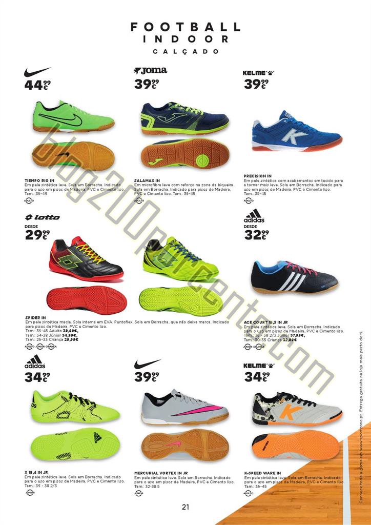 Antevisão Folheto SPORT ZONE Futebol de 20 agosto