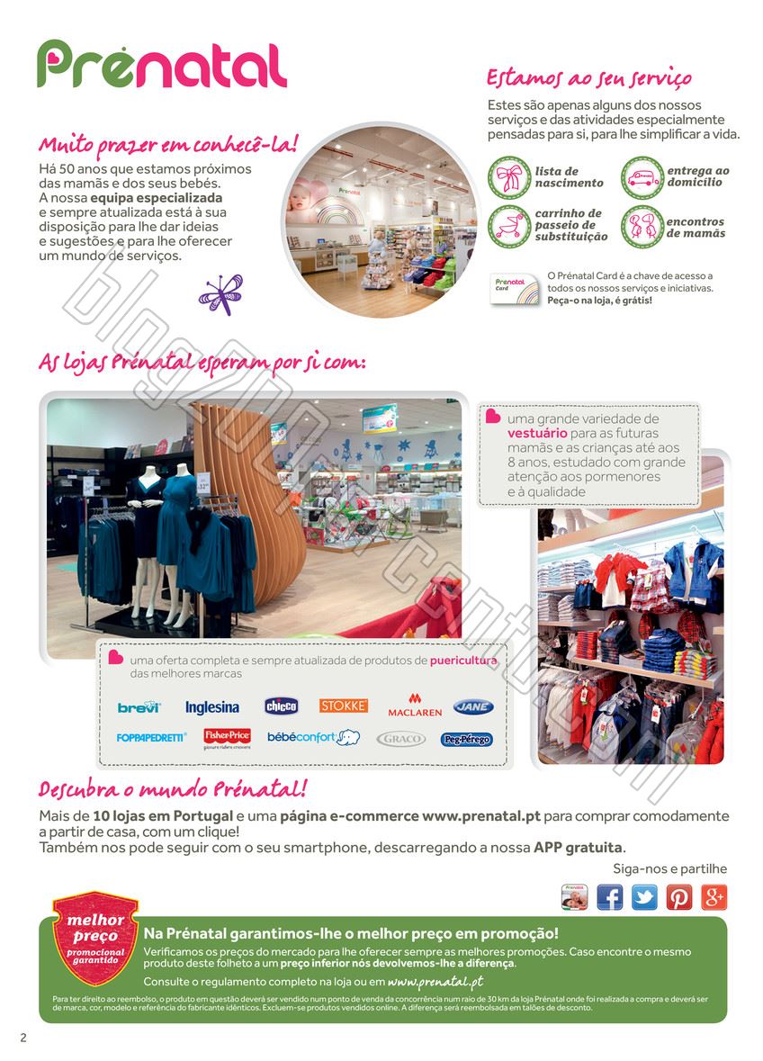 Novo Folheto PRÉNATAL de 29 janeiro a 16 fevereir