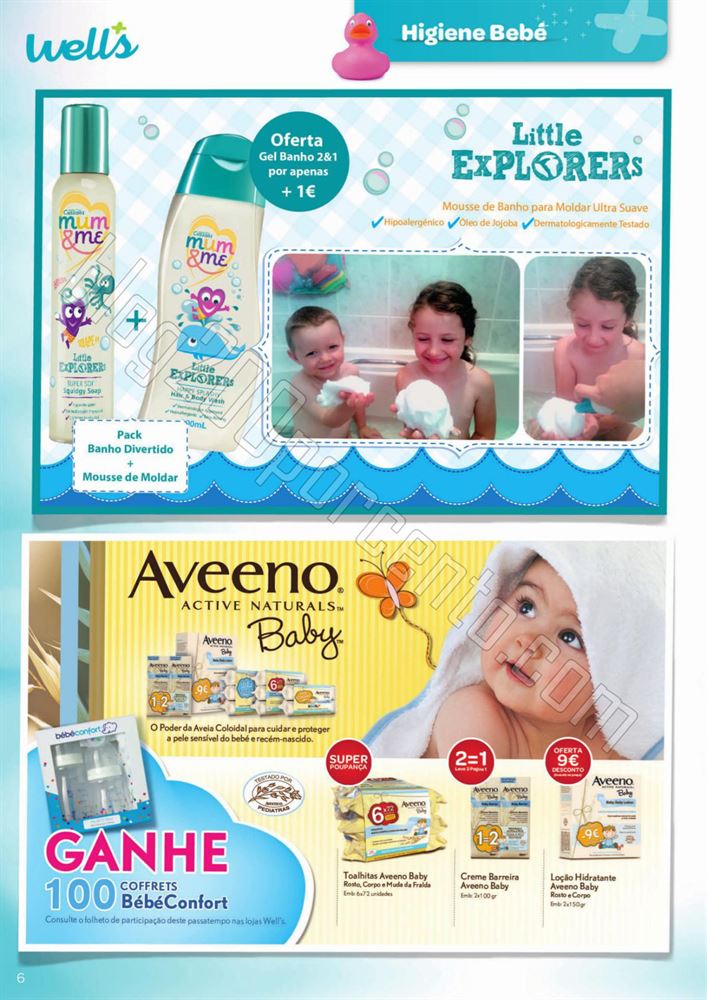 Antevisão Folheto WELLS Bebé de 20 janeiro a 15 