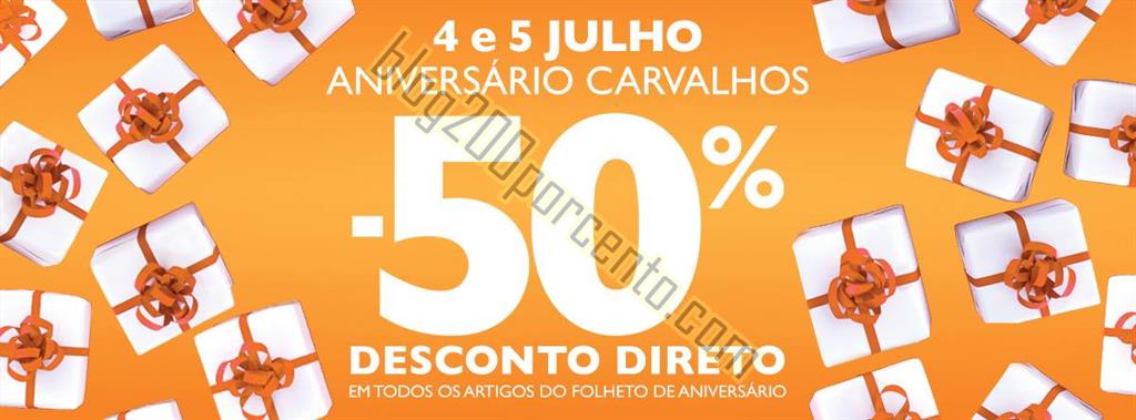 Antevisão 50% desconto DEBORLA Carvalhos dias 4 e