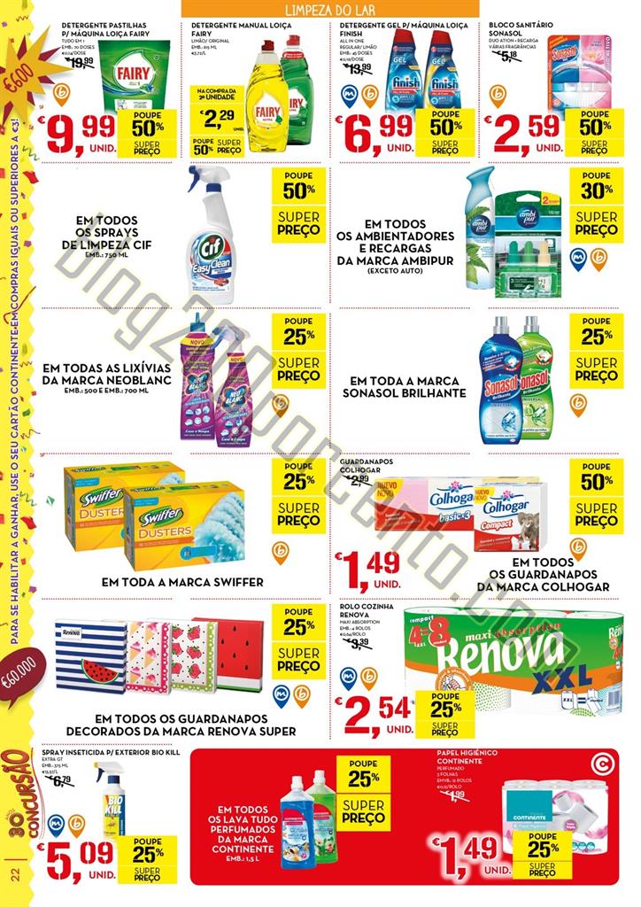 Antevisão Folheto CONTINENTE Promoções de 16 a 