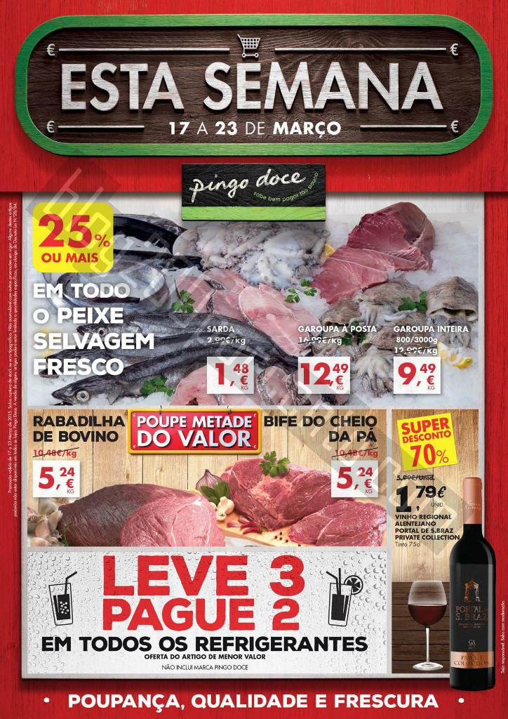 Antevisão Folheto PINGO DOCE Promoções de 17 a 