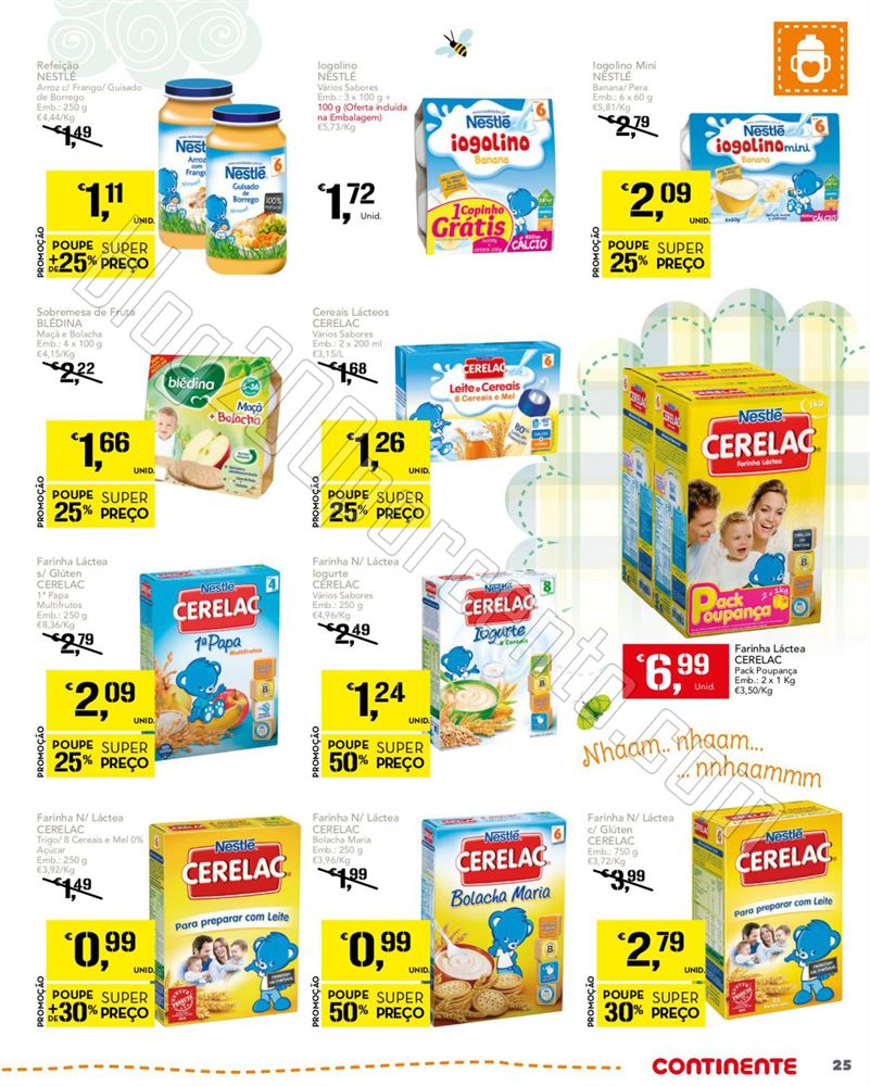 Antevisão Folheto CONTINENTE Feira do Bebé de 20