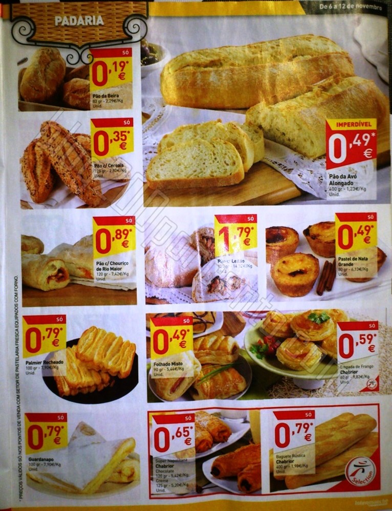 Antevisão Folheto INTERMARCHÉ de 6 a 12 novembro