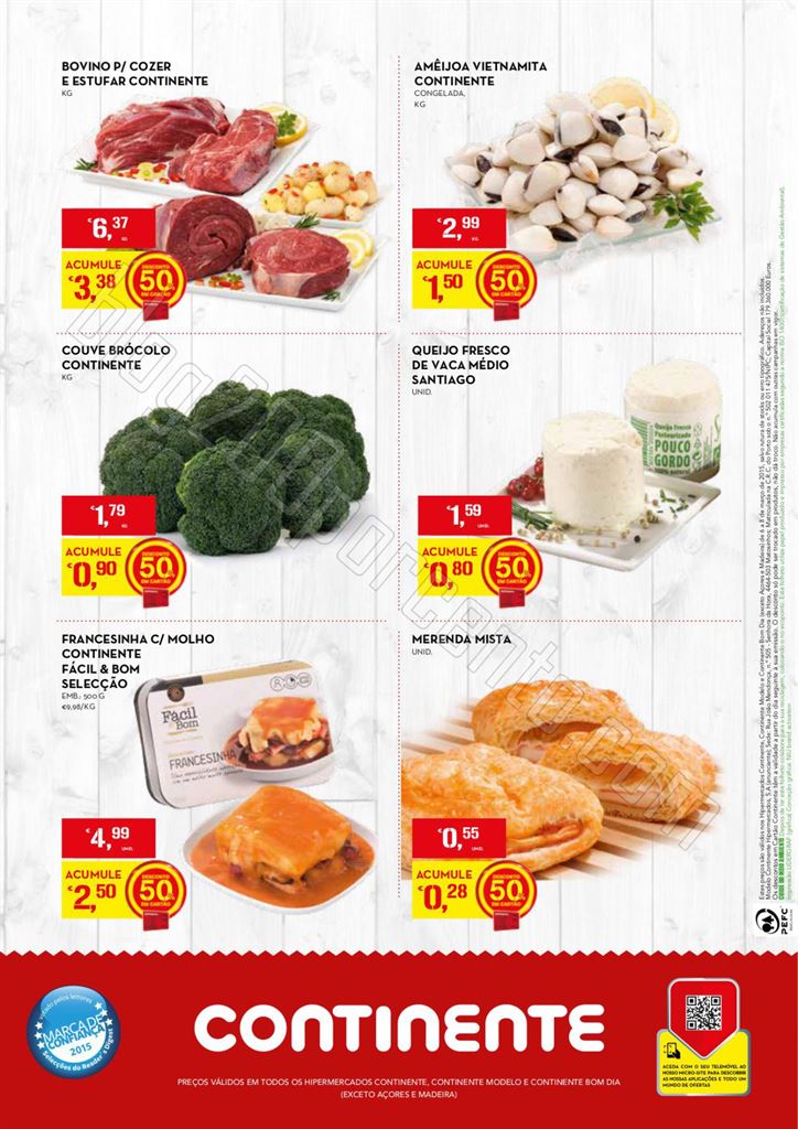 Antevisão Folheto CONTINENTE Fim de Semana de 6 a