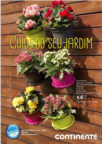 Novo folheto | CONTINENTE | de 6 maio a 1 de junho - Jardim + PetCare