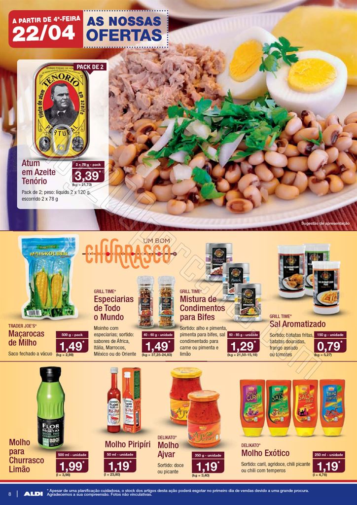 Antevisão Folheto ALDI Promoções a partir de 22