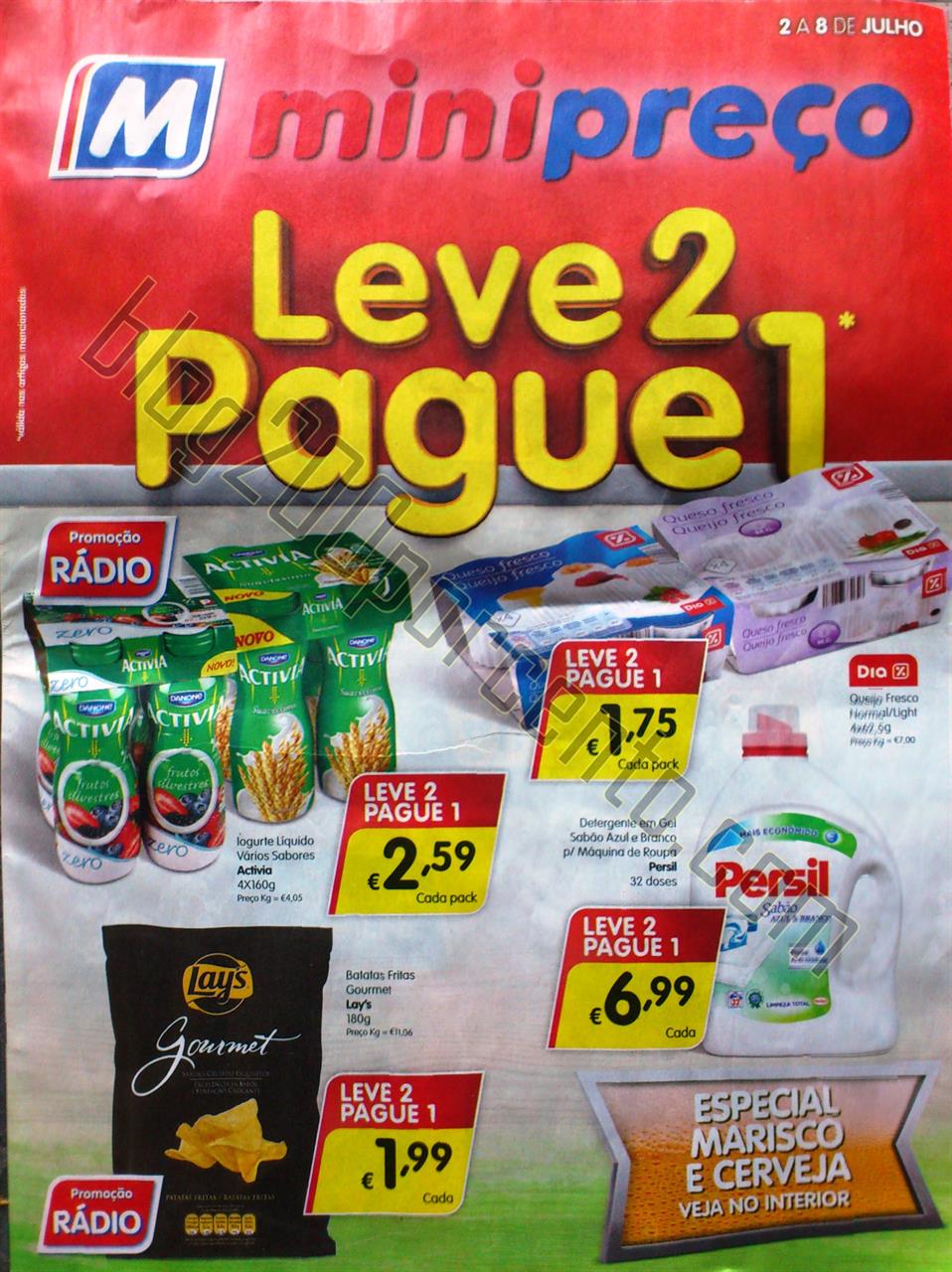 Antevisão Folheto MINIPREÇO Promoções de 2 a 8