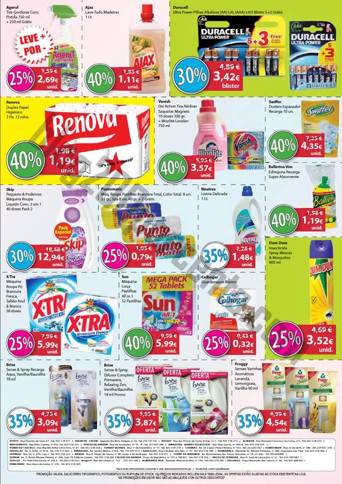 Novo Folheto BEAUTY STORES Promoções de 14 maio 