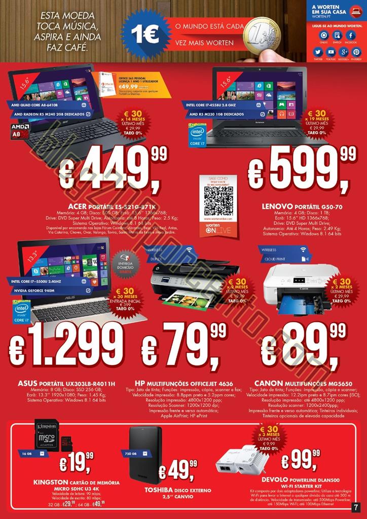 Novo Folheto WORTEN Promoções de 10 a 30  junho 