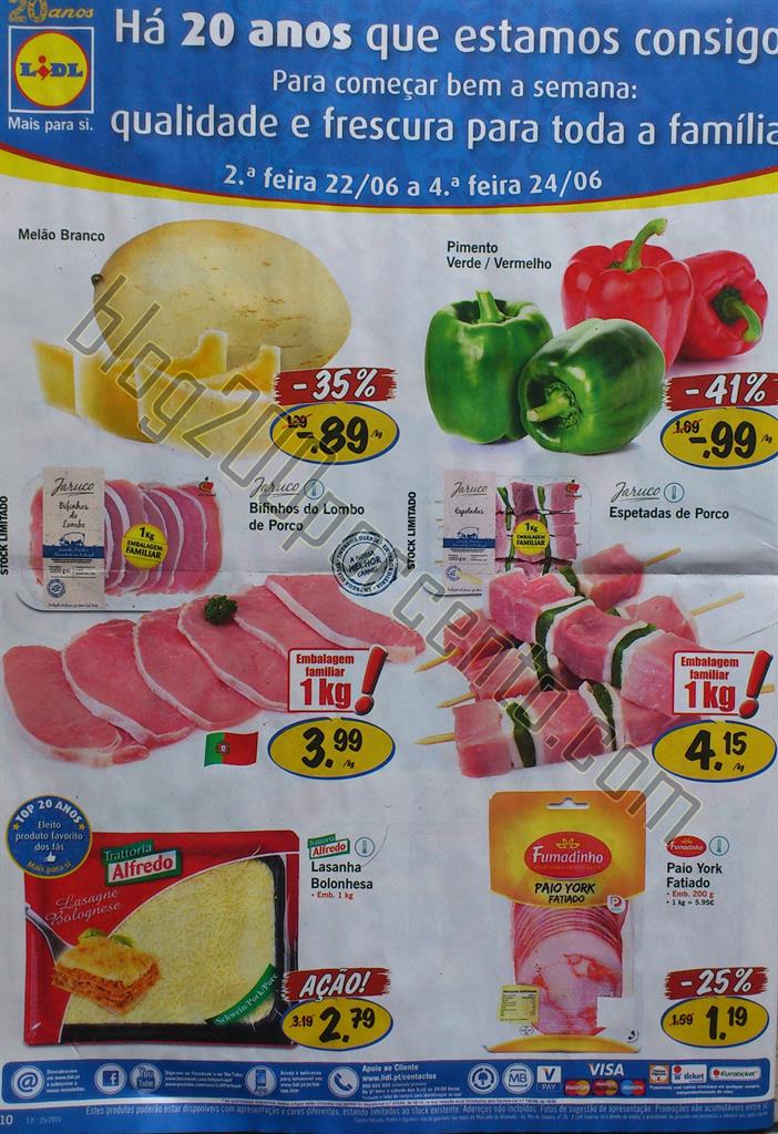 Antevisão Folheto LIDL Promoções de 18 a 24 jun